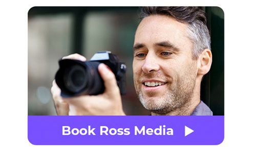 Closeup of booking link button.